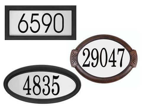 ADDRESS PLAQUES